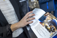 Stoisko Politechniki Rzeszowskiej na targach Edu Salon,