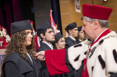 Uroczyste ślubowanie studentek i studentów pierwszego roku Politechniki Rzeszowskiej,